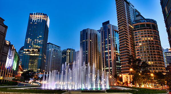 Photo Kuala Lumpur City Centre, where the venue of ICCB 2019 is located.