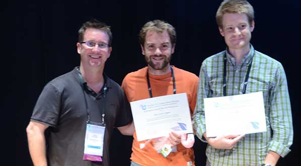 Photo SCB presents awards to students with the best scientific presentations at ICCB