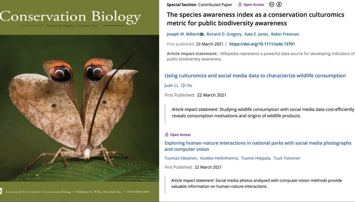 Society for Conservation Biology | Advancing the digital front to help  tackle the biodiversity crisis
