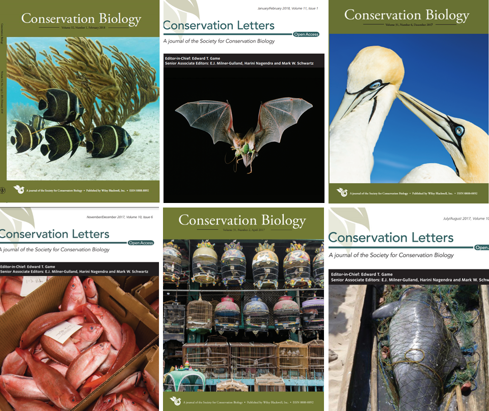 Society For Conservation Biology | Science & Publications