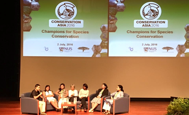 Photo Conservation Asia 2016 plenary panel on Champions for Species Conservation