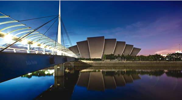 Photo Riverside location of the Scottish Exhibition & Conference Centre