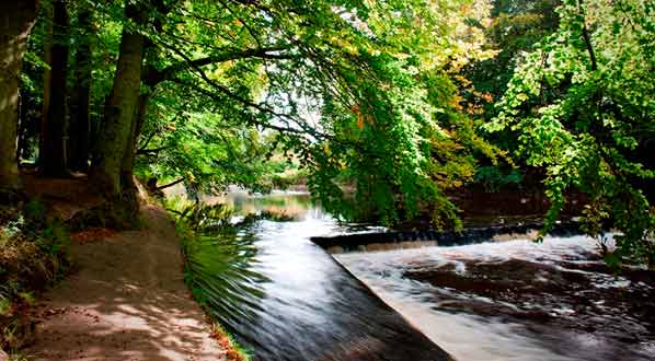 Photo Pollock Park in Glasgow, the largest park and only country park in the city