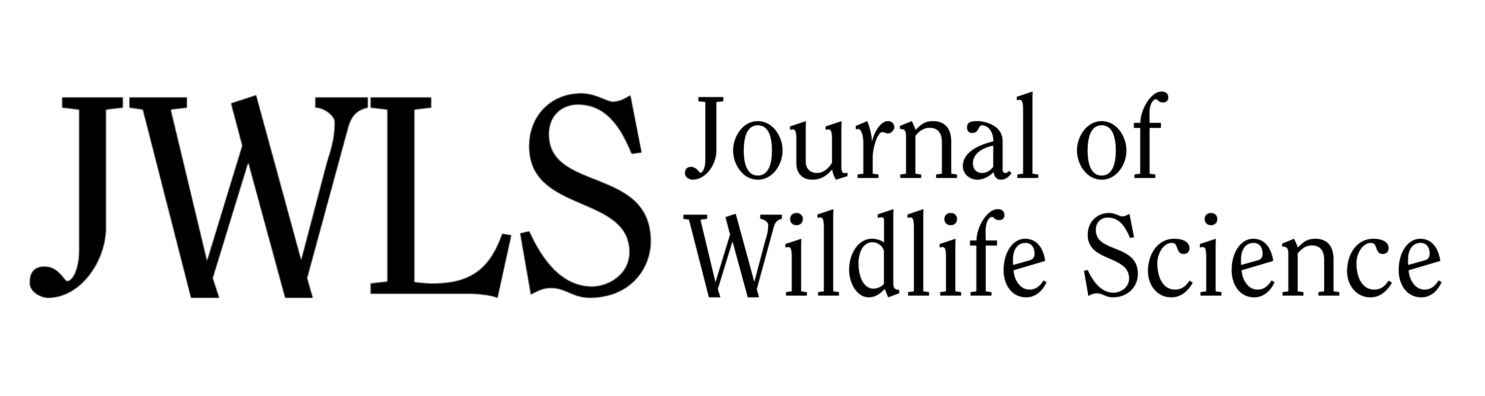 Journal of Wildlife Science Logo