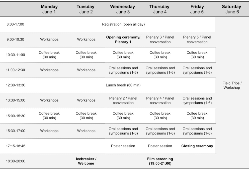 CAC Nepal 2026 Program Schedule