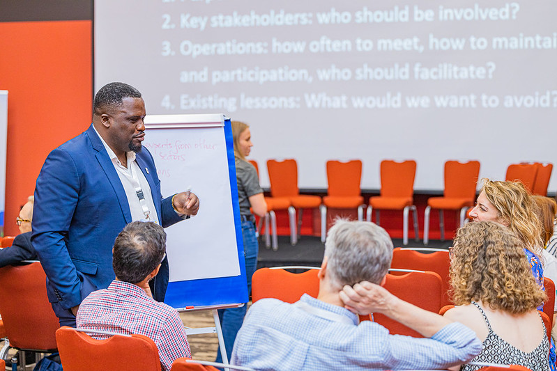 Photo ICCB hosts dozens of learning and development workshops and strategy sessions.