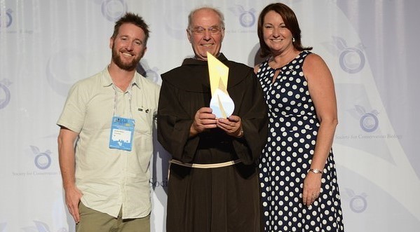Photo Father Hermann Borg won the DSA at ICCB 2017.