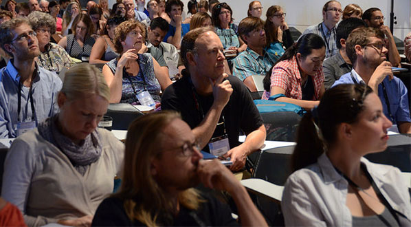 Photo ICCB features hundreds of talks, posters, symposia and development sessions.