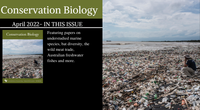 The April issue of Conservation Biology is now available!