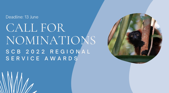 Submit your nominations for the SCB Service Awards!