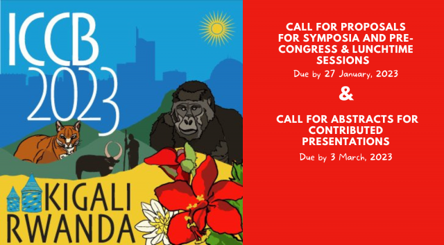 Submit your abstracts and proposals for ICCB 2023!
