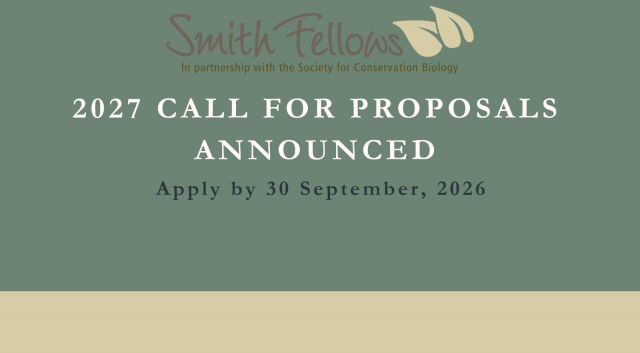 2027 Smith Fellows Call for Proposals Announced!